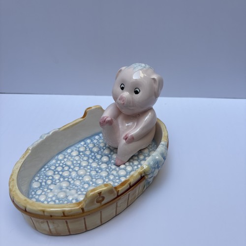 Porte savon cochon sale - cochon,