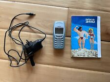 Nokia 3410 Phone With Original Book And European Charger
