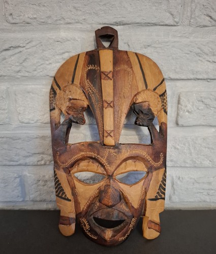 Masque africain bois - africain,