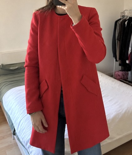 Zara basic red textured - zara,
