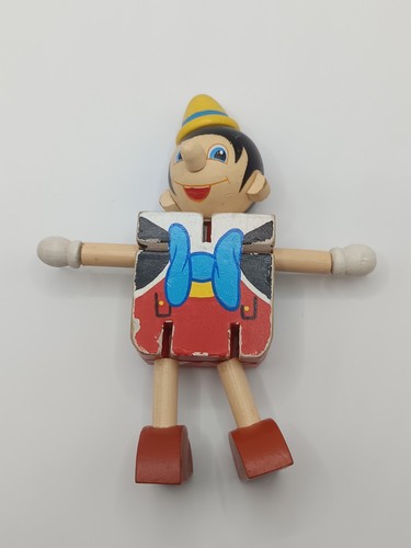 Figurine bois pinocchio - figurine,
