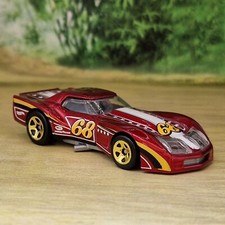 Hot Wheels '76 Greenwood Corvette Diecast Model 1/64 (75) Excellent Condition