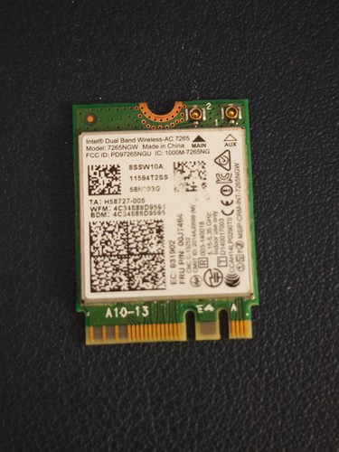 Carte intel dual band - wi-fi,