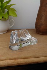 Ice Effect Glass Pipe Holder ❄️ | 3 Slots | 1,150kg | Good Condition