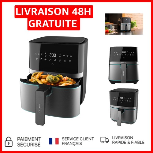 Cecofry full inox - inox, black