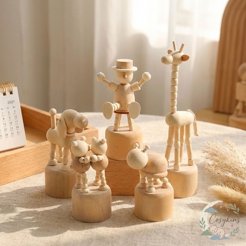 Figurine bois marionnette - figurine,