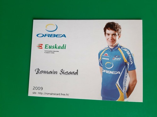 Cyclisme carte cycliste romain - carte,
