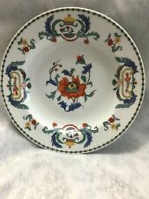 Paris porcelain hollow plate poppy decor
