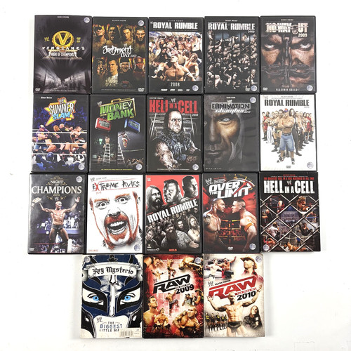 Lot dvd wwe catch royal - catch,