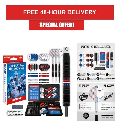 Jeu fléchettes winmau - de, pdc