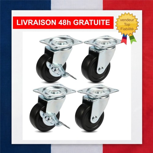 Roulettes pivotantes avec - roulettes,