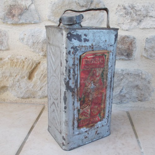 Ancien bidon huile - bidon, d'huile