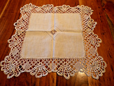 Linge ancien 1 Napperon  lin