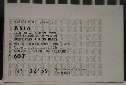 Ticket billet used - used, place