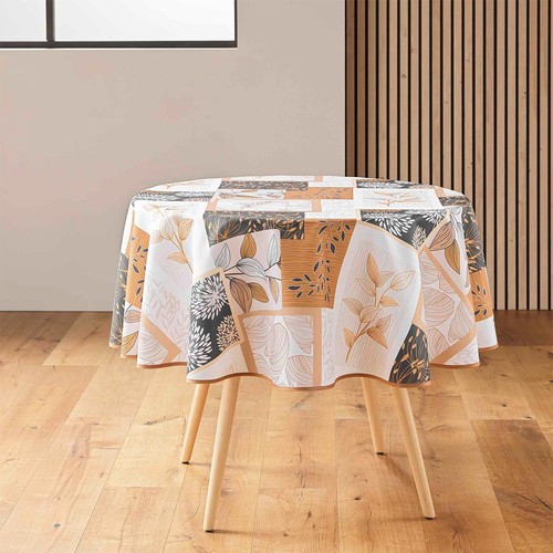Nappe ronde antitache imprimé - ronde,