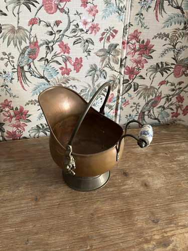 Ancien chaudron cuivre - ancien,