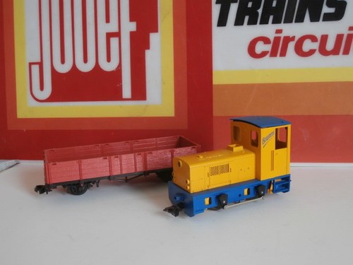 Locotracteur wagon plat a - et,
