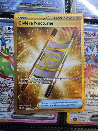 Carte pokémon civière - carte,