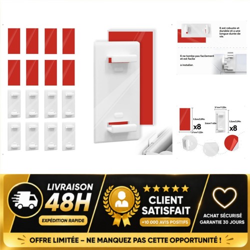 Supports adhésifs pour - , store