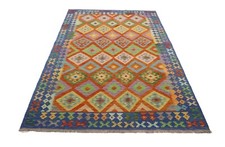 Super Kelim Kilim Afghan Tapis Orientaux (245 X 174 CM) Tissé À La Main Top
