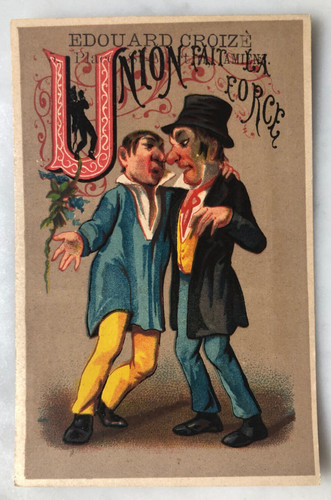 Rare chromo ancien alphabet - rare,