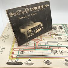 IAP Dacia 1300 Owners Manual Operation Maintenance Wiring Diagram