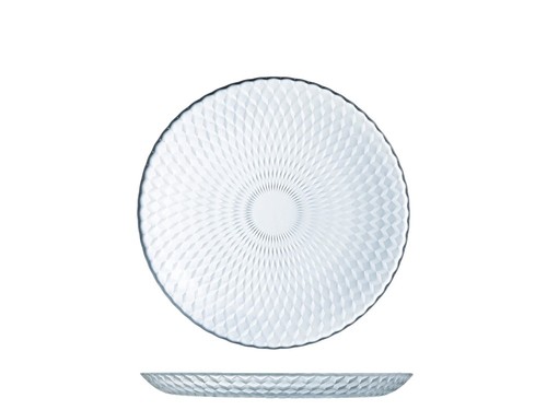 Assiette verre opale - assiette,