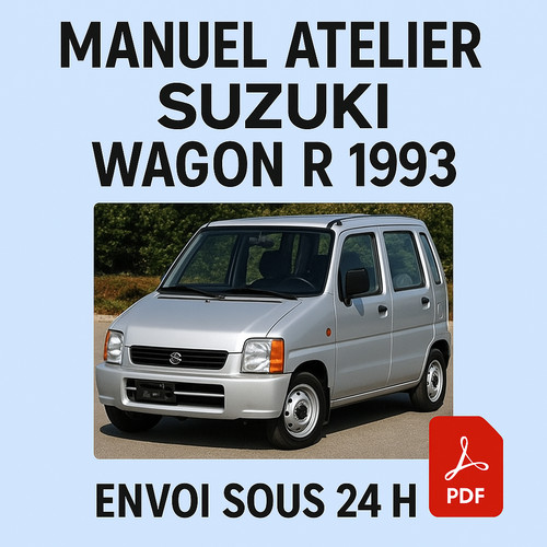 Manuel atelier suzuki wagon - atelier,