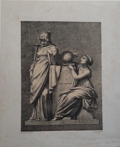 Les muses uranie clio - uranie,