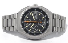 TUTIMA Watch Military 798-02 Chronograph Automatic Men's Titanium Case 43mm