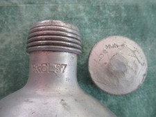 gourde allemande WW2 en alu , daté 1937