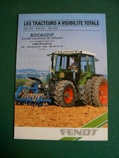 tractor catalogue: FENDT full visibility 390 GTA 395 GTA & GHA  
