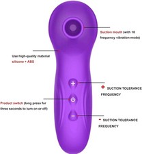 Vibromasseur Suceur Téton