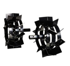 Paire De Roues Métalliques