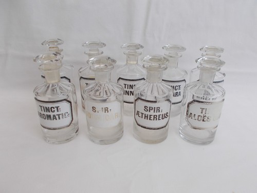 Lot flacon pharmacie - flacon,