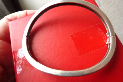 Bracelet ovale argent - ovale, en