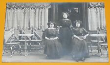 RARE POSTCARD POSTCARD PHOTO 1905-1909 CAFE TO IDENTIFY CHAIRS ART NOUVEAU