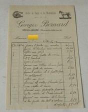 Facture Atelier de Forge et de