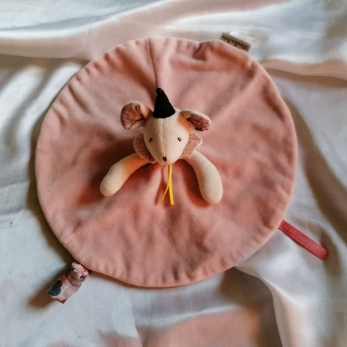Doudou souris mimi rose - doudou,