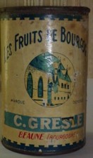 unique OLD CANNING cherry cherry cherry Beaune burgundy c.gresle