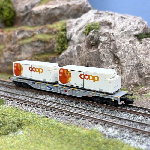 Wagon porte conteneurs type