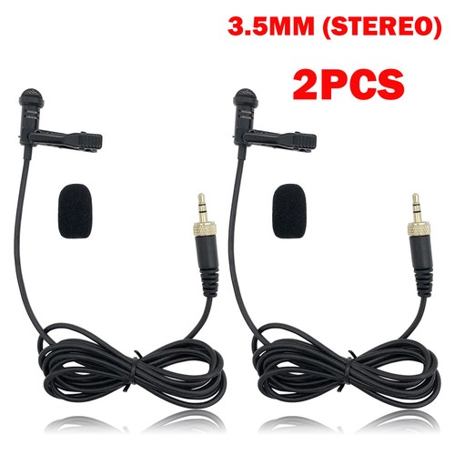 Lapel lavalier microphone - 2x,