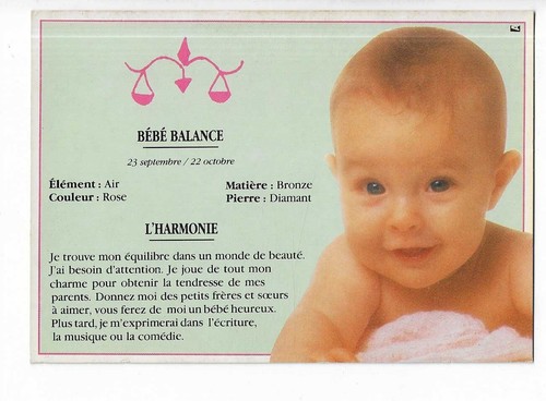 Carte postale bebe - ,