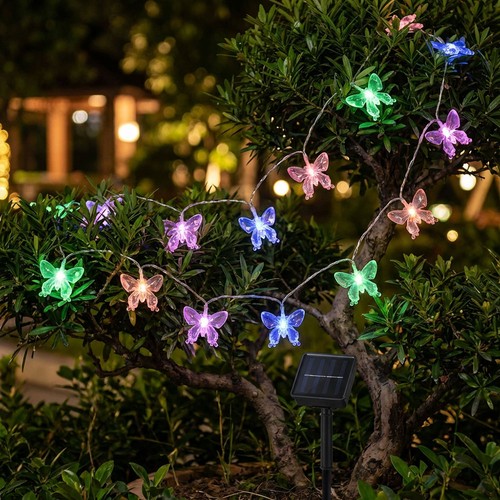 Guirlande lumineuse solaire - guirlande,