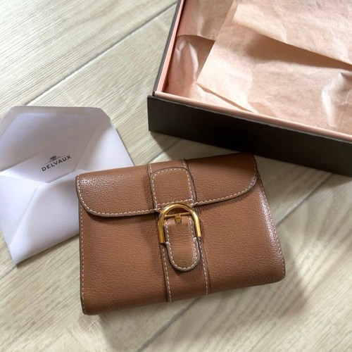 Delvaux brillon compact wallet - delvaux,