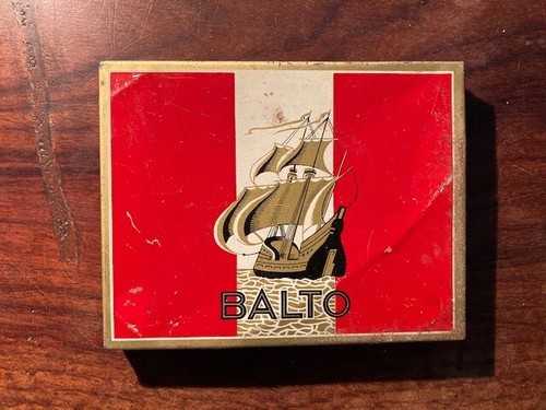 Balto red cigarette - balto, metal