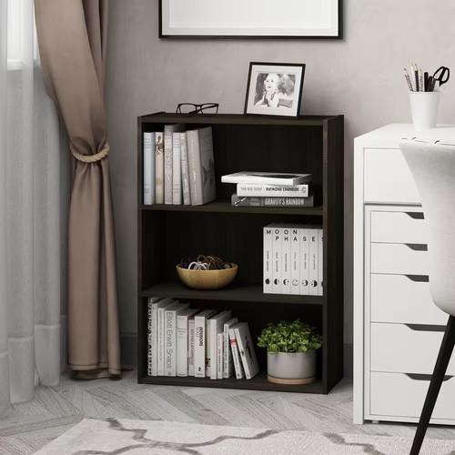Espresso wood 4 - espresso, 4-shelf