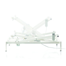 Mopedia Sommier élévateur de lit électrique Blanc