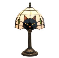 Vintage Cat Stained Glass