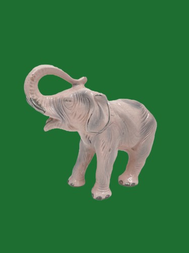 Figurine éléphant rose en - éléphant,